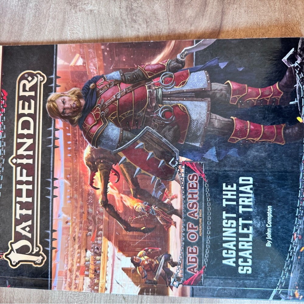 Pathfinder Adventure Path: Against the Scarlet Triad (Age of Ashes 5 of 6)